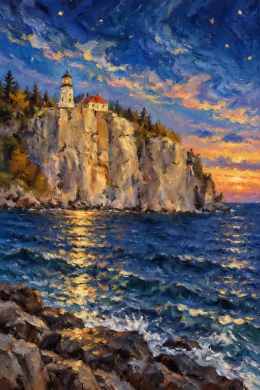 A Beacon Against the Blue: Split Rock Lighthouse