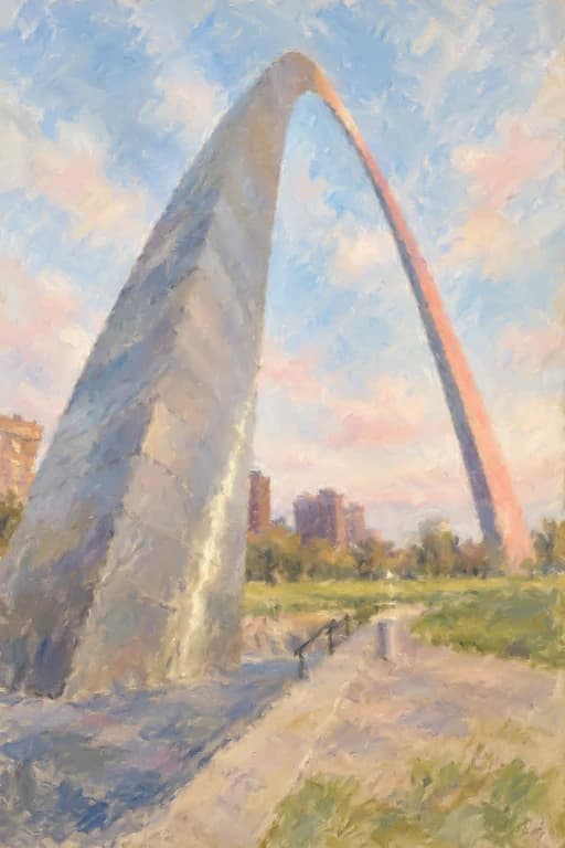 An Arch in Fleeting Colour: Gateway Arch